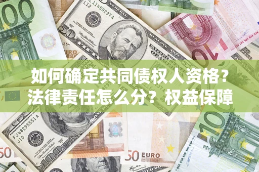 武汉如何确定共同债权人资格？法律责任怎么分？权益保障技巧揭秘！