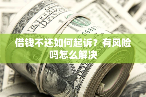 武汉借钱不还如何起诉？有风险吗怎么解决