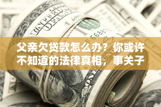 武汉父亲欠贷款怎么办？你或许不知道的法律真相，事关子女未来