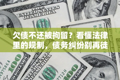 武汉欠债不还被拘留？看懂法律里的规制，债务纠纷别再徒劳奔波