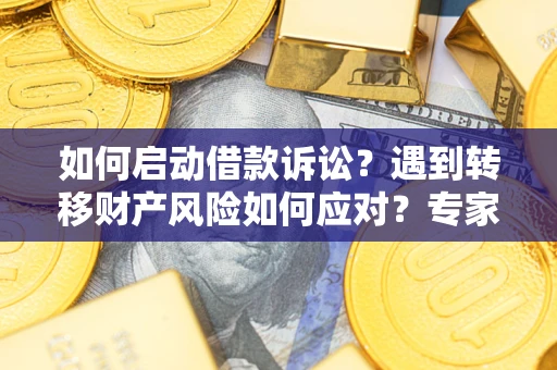 武汉如何启动借款诉讼？遇到转移财产风险如何应对？专家解局支招