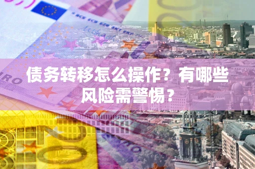 武汉债务转移怎么操作？有哪些风险需警惕？