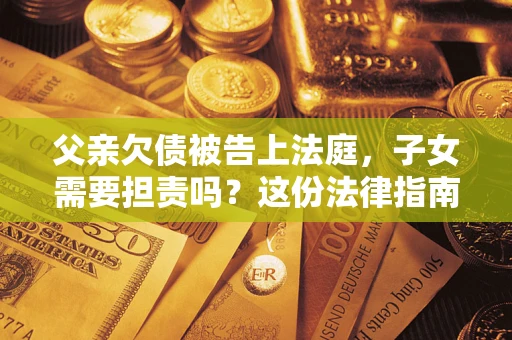 武汉父亲欠债被告上法庭，子女需要担责吗？这份法律指南必须看完